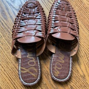 EUC Sam Edelman Keelyn Woven Mules